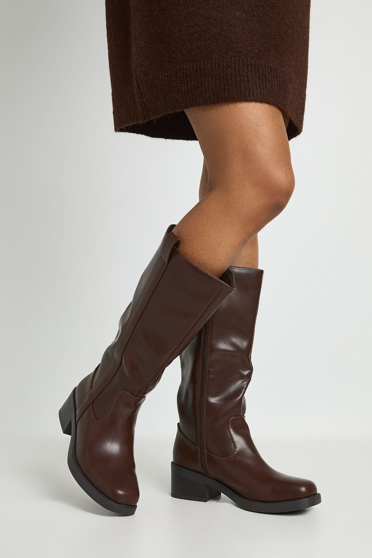 Bottes twal casual b patte - Pied large