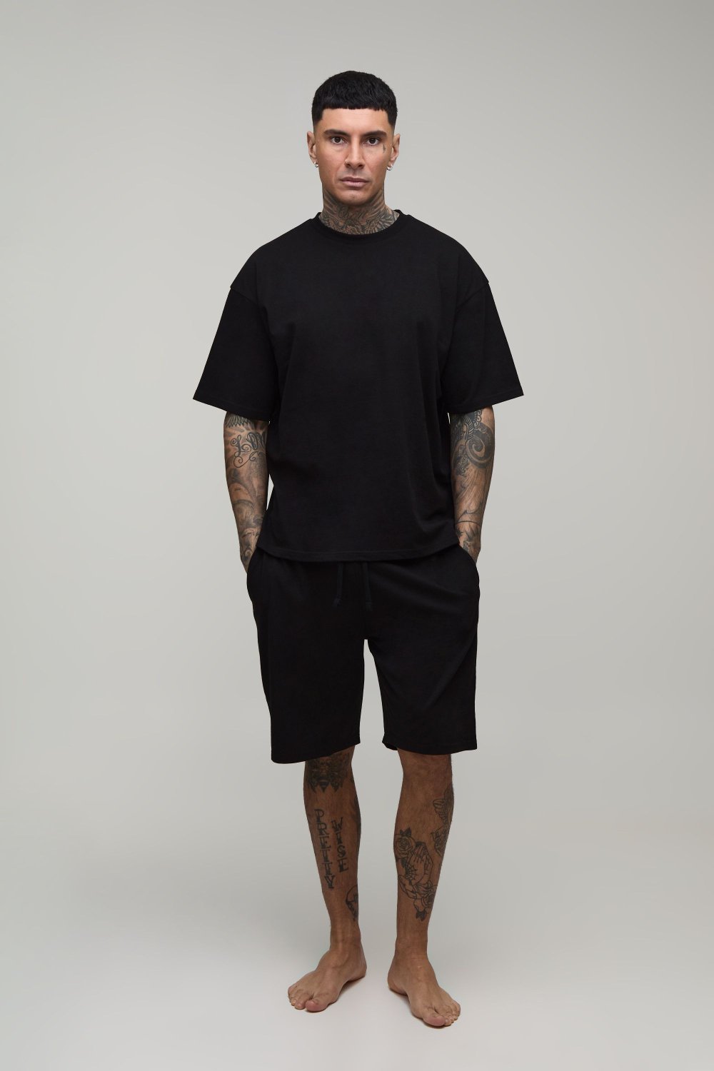 Ensemble d dar t-shirt w short - Tall