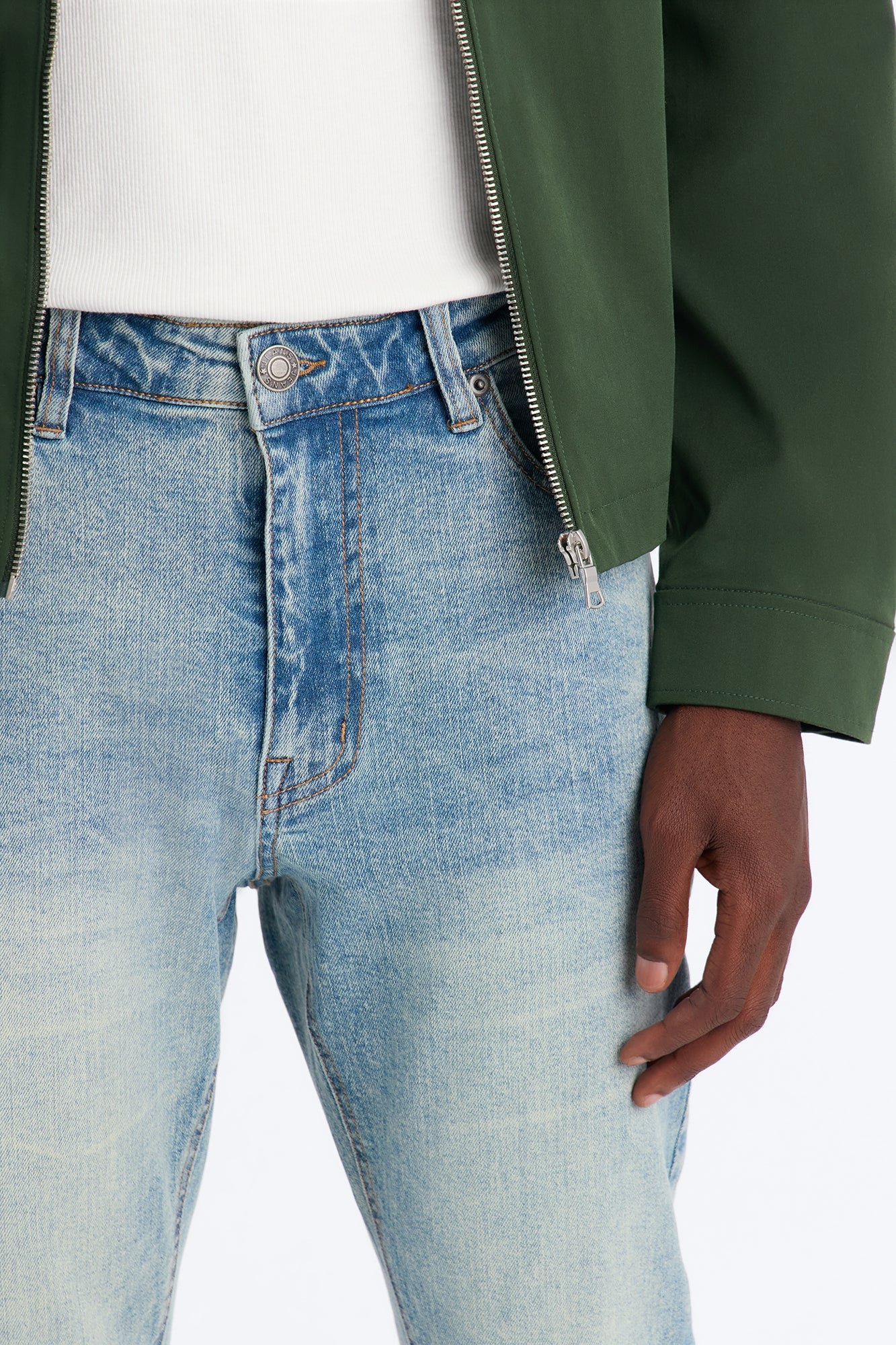 Essential Stacked Skinny Flare Stretch Jeans