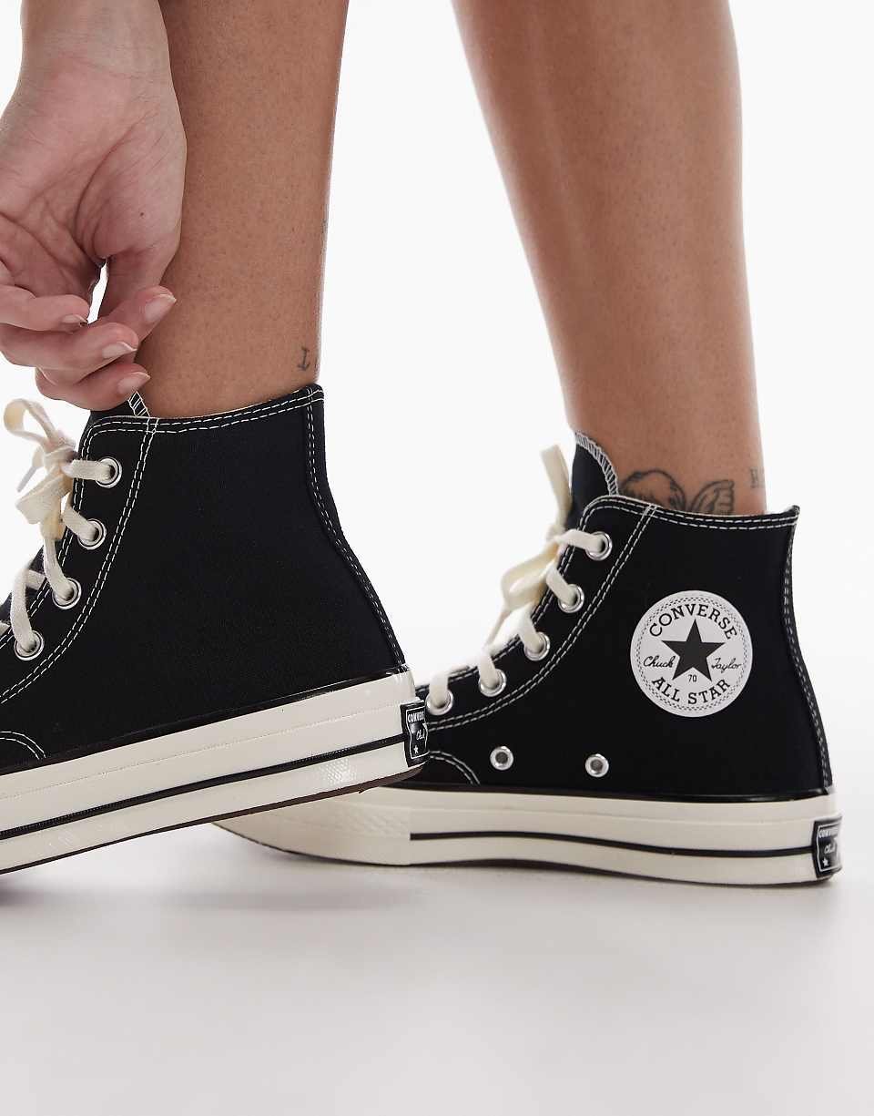 حذاء رياضي Chuck 70 Hi باللون الأسود