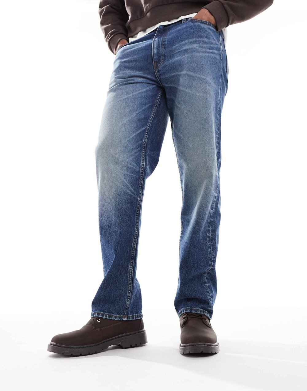 Bottines worker b les lacets qahwi ghame9