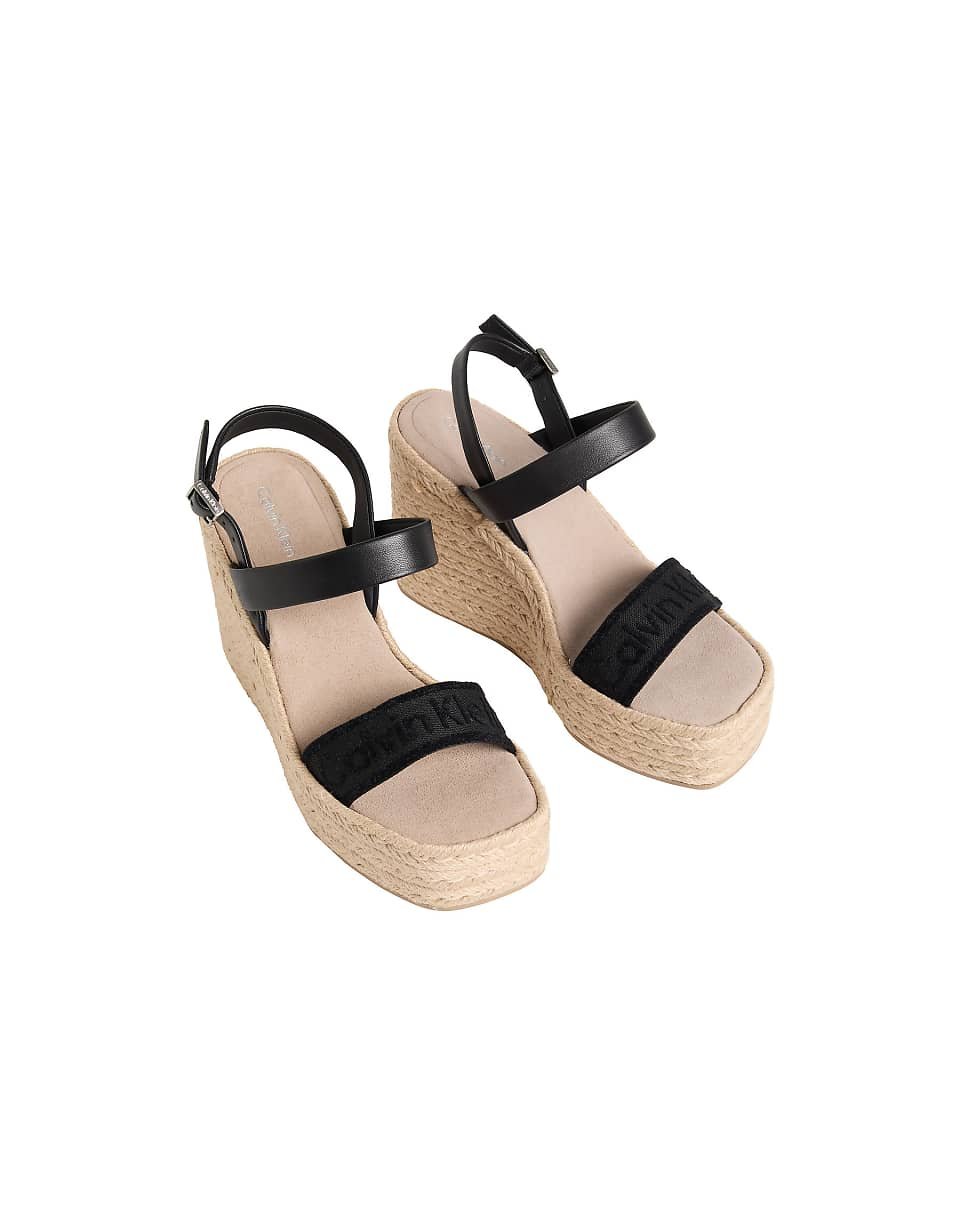 Espadrilles compensées - Noir