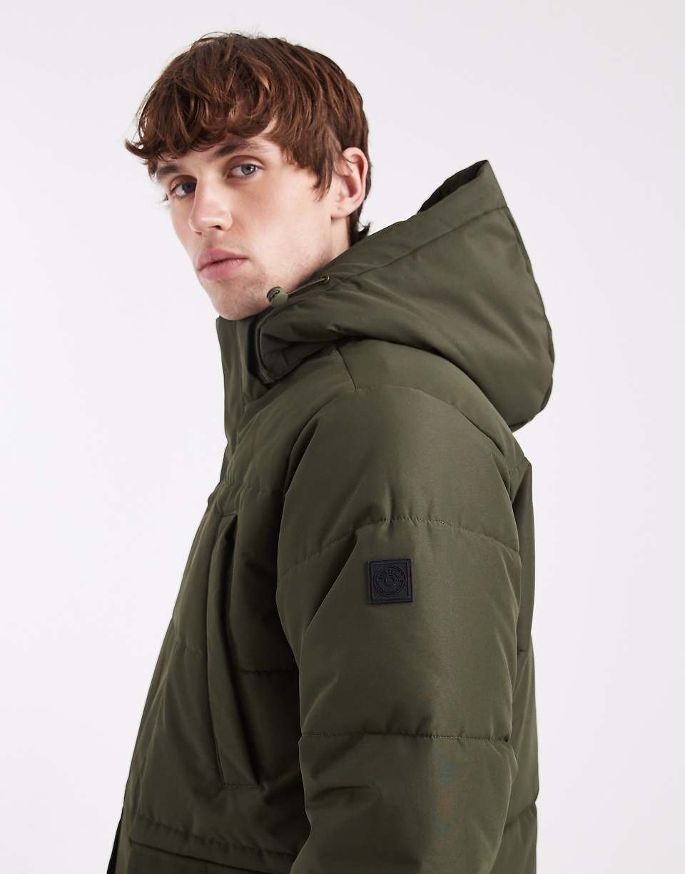 Parka rembourrée - Vert foncé