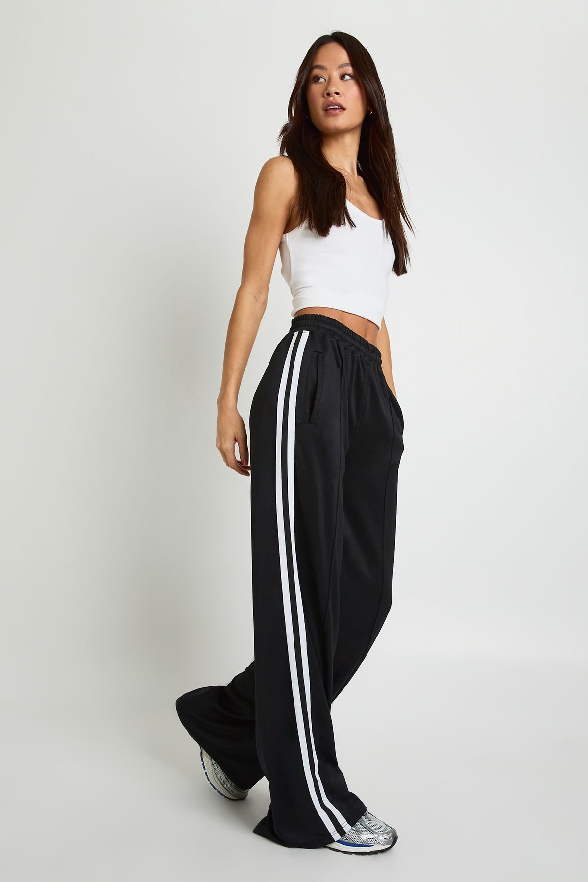 Straight leg knitted joggers - Tall