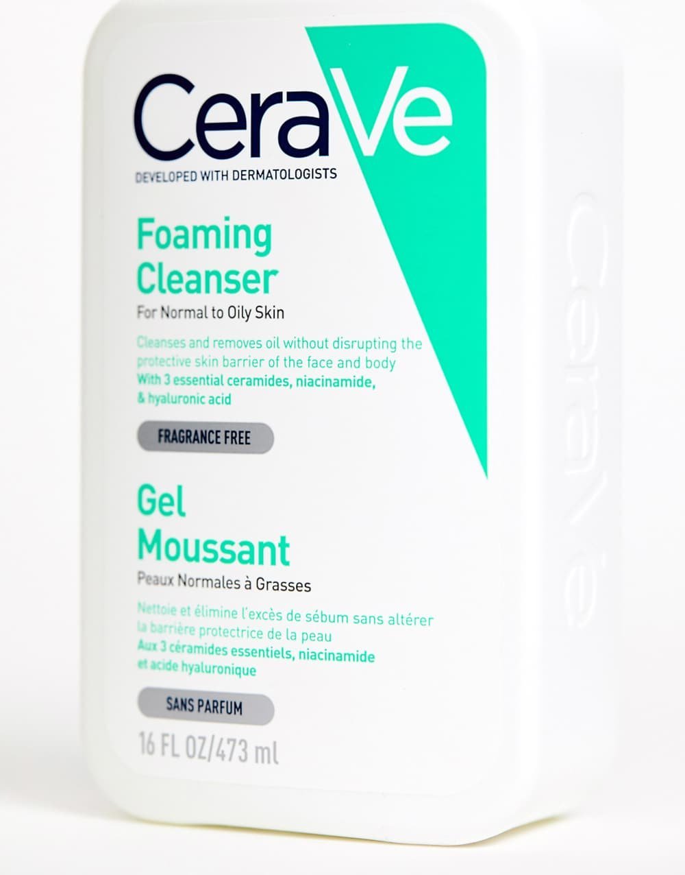 Niacinamide foaming cleanser, oily skin - 473 ml