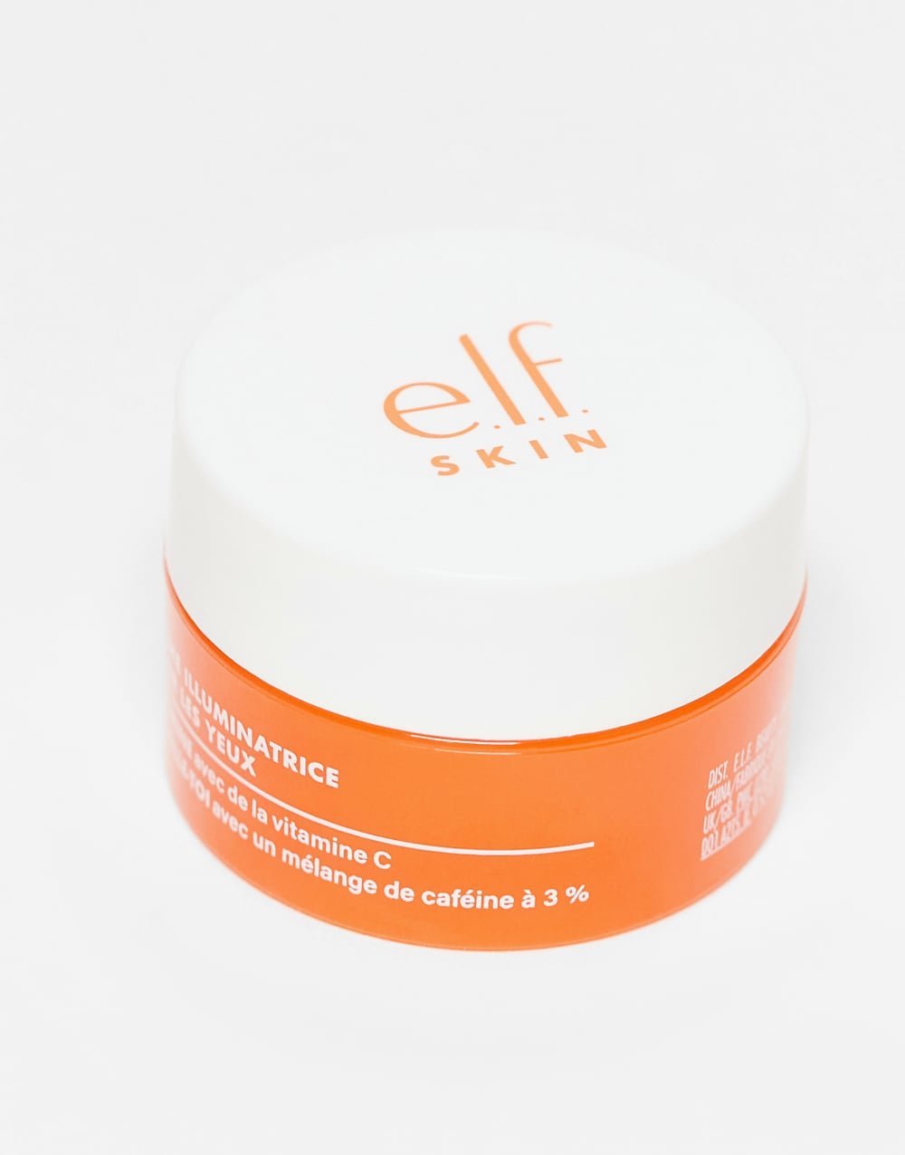 Brightening eye cream with caffeine and vitamin C