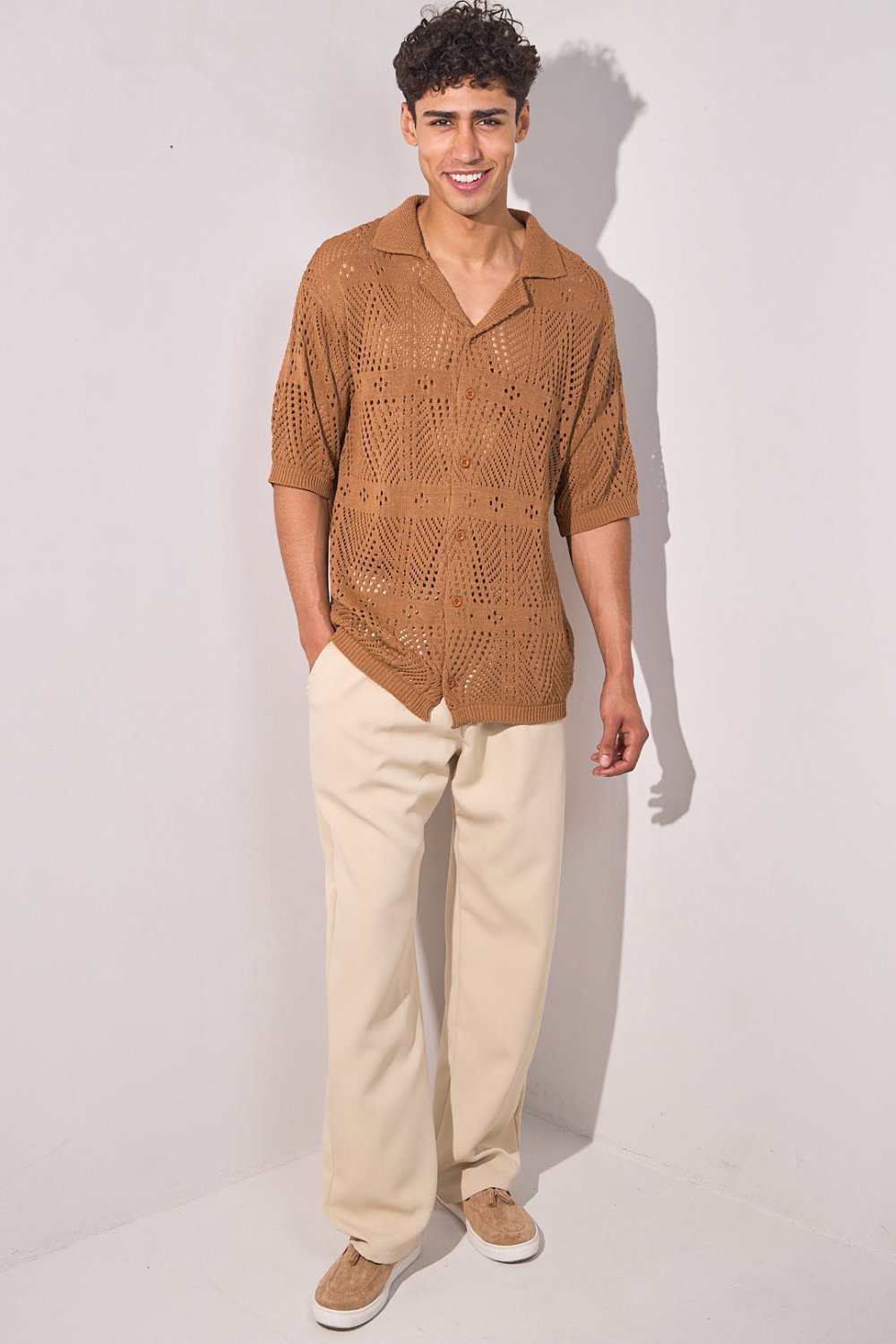 Chemise b maille kmam 9sar 9ehwi