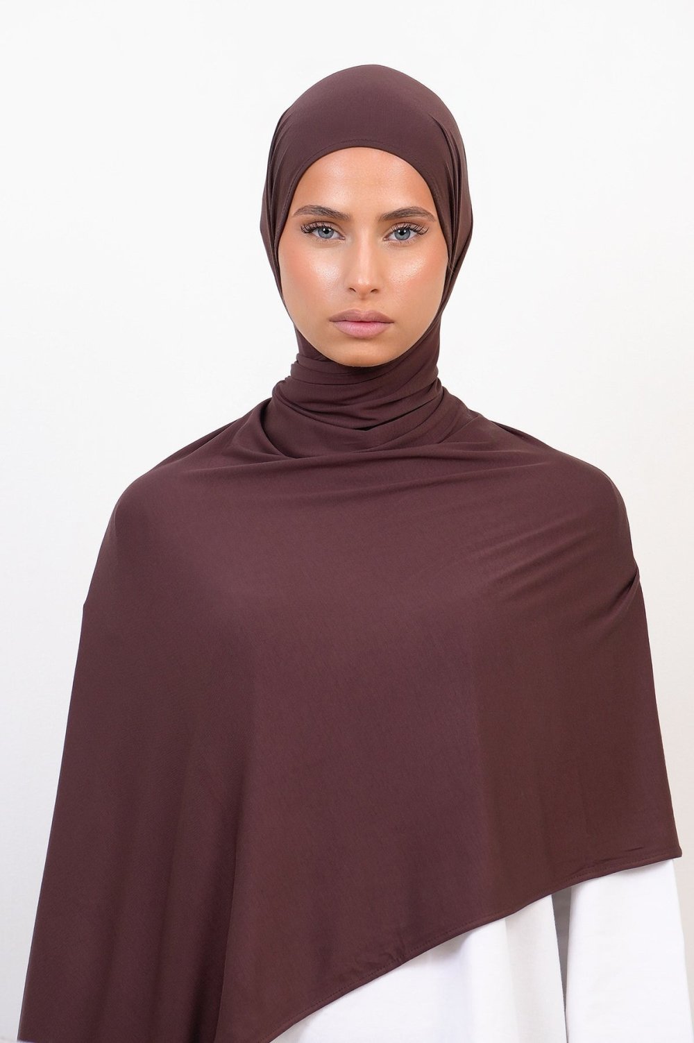 Modal hijab - Brown