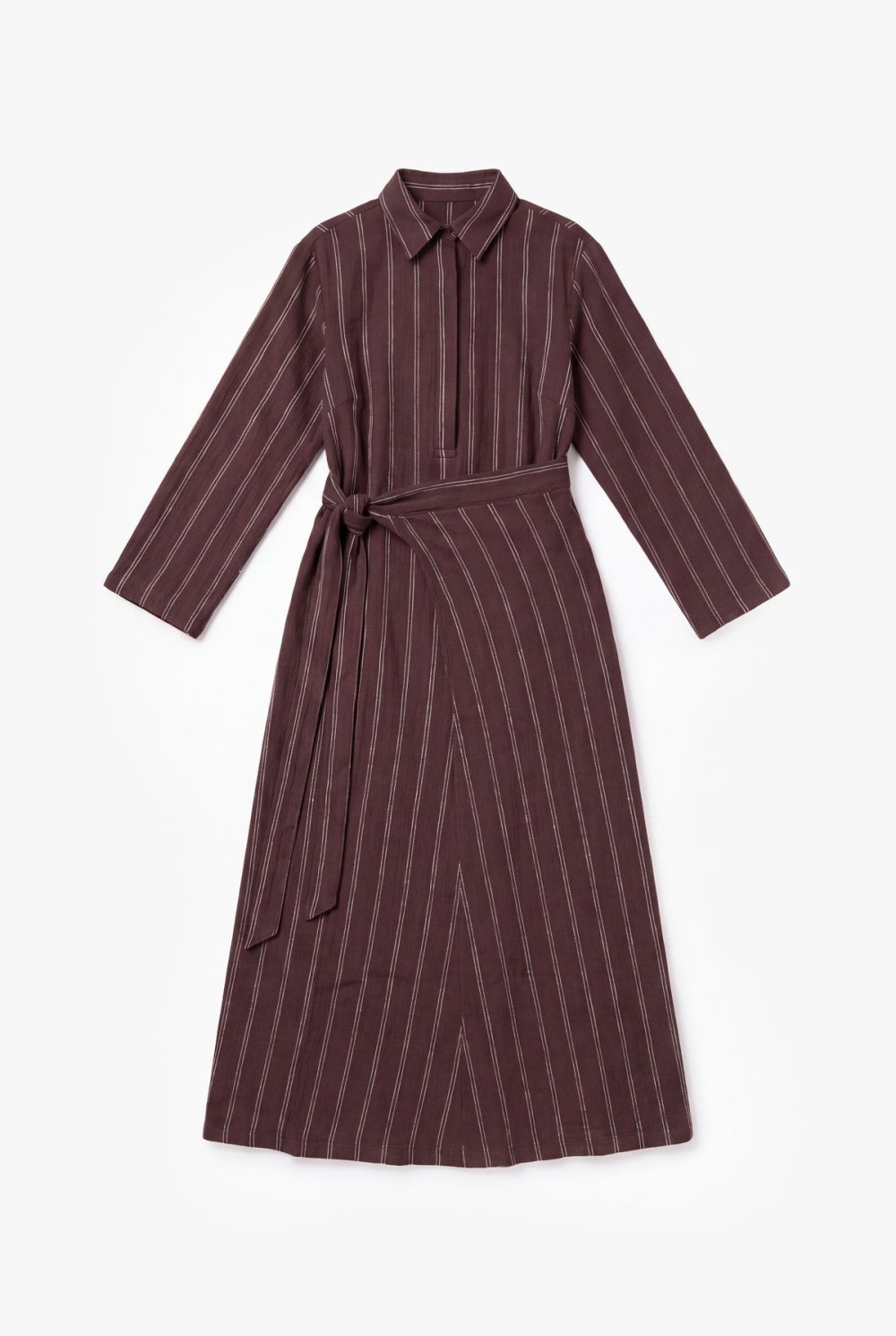 Abaya mkhtta m3a jupe mlfoufa - 9ehwi