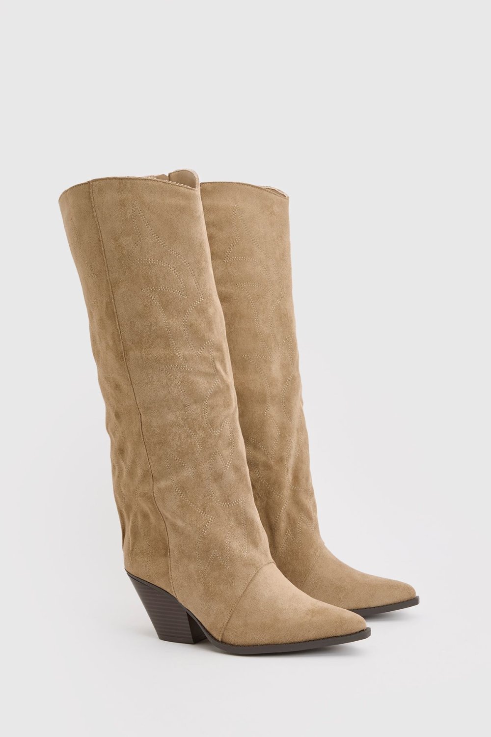 Bottes western f suédine mtarzin