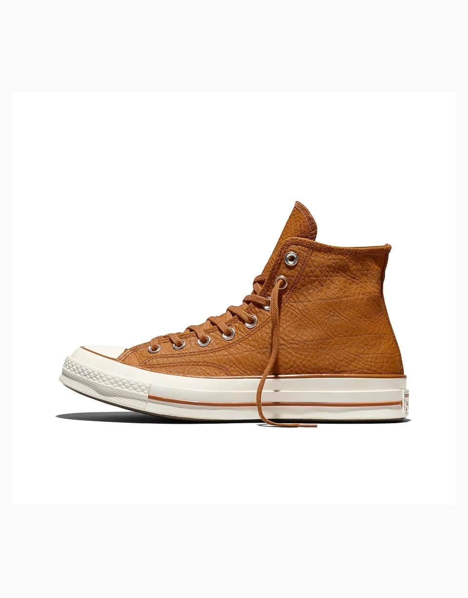 حذاء رياضي Chuck 70 من الشامواه بلون الصدأ