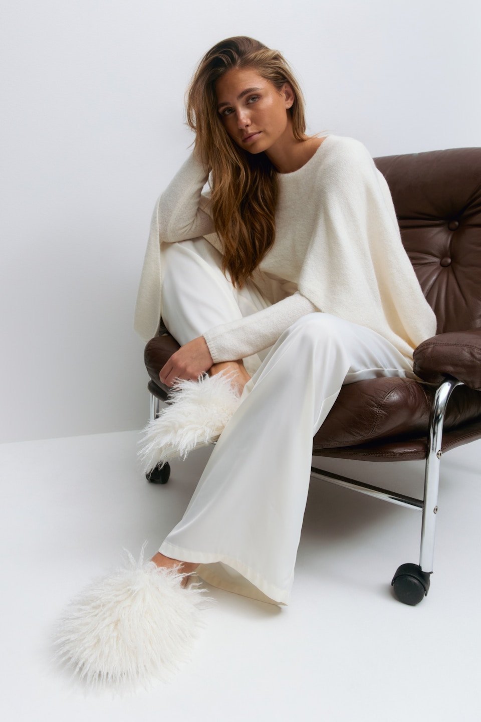 Chaussons b faux fur, mrifel