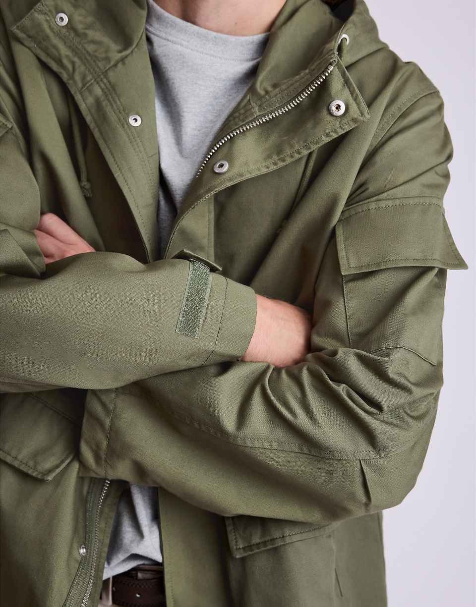 Parka utilitaire kaki