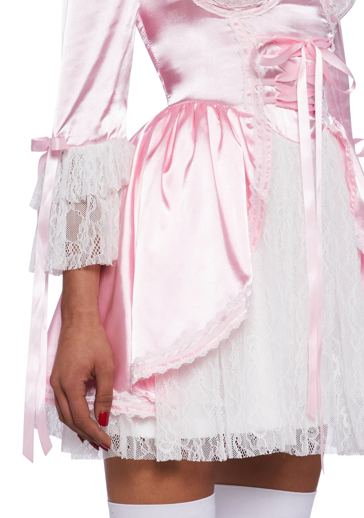 Satin and lace cake queen costume