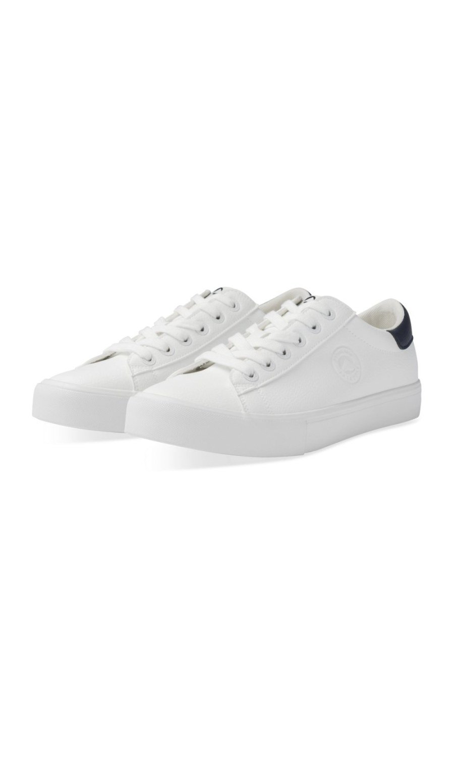 Baskets b contrefort mlowen byed w bleu marine