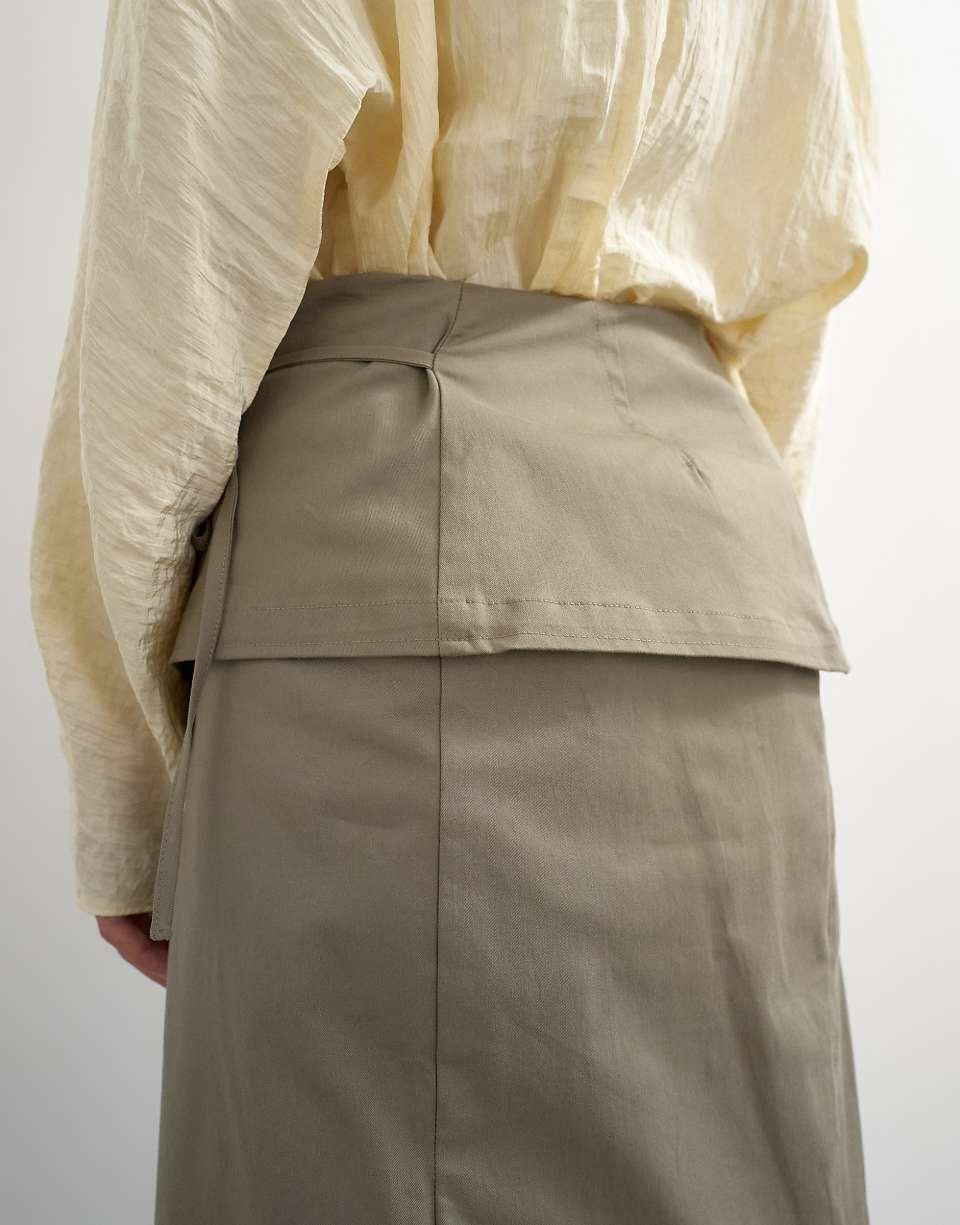 Jupe twila portefeuille b twill