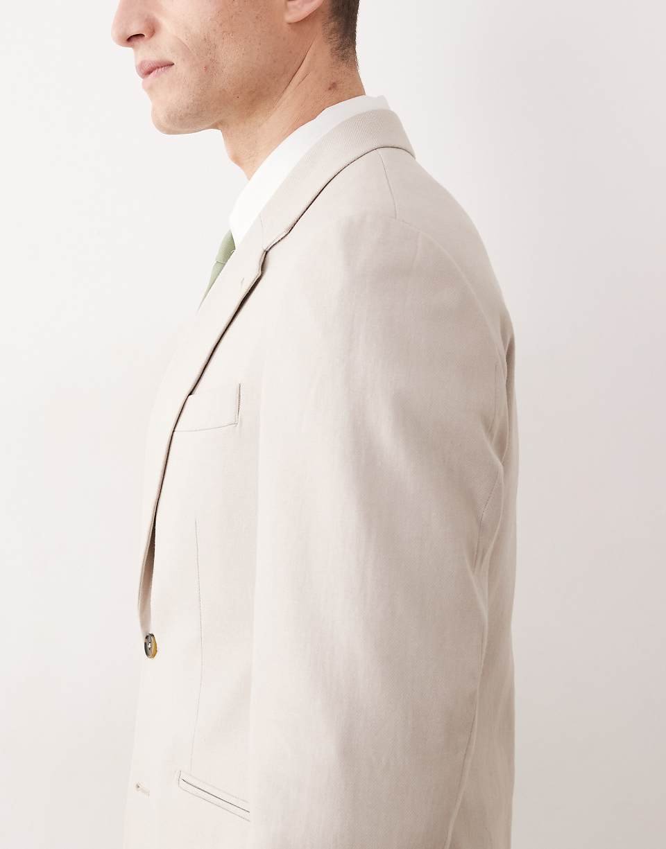 Veste costume dyeqa b l'ktan lghaleb - Taupe