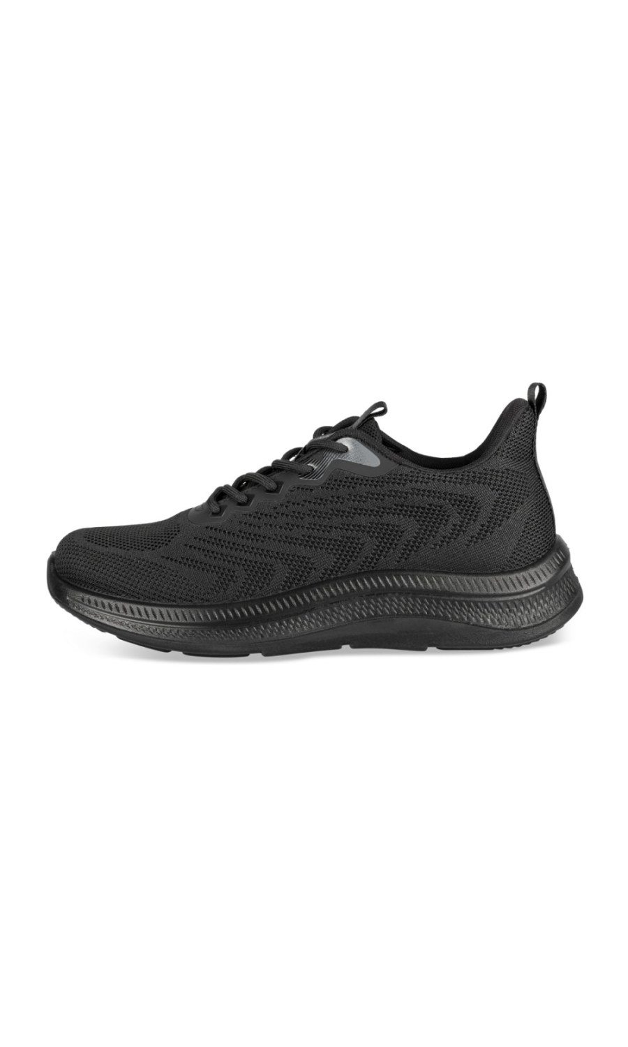 Baskets running en maille noires