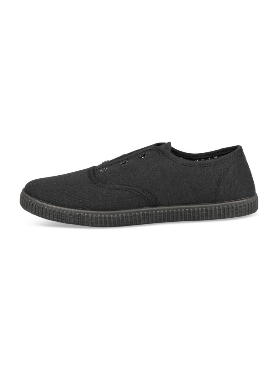 Baskets b toile bla lacets k7el kamlin