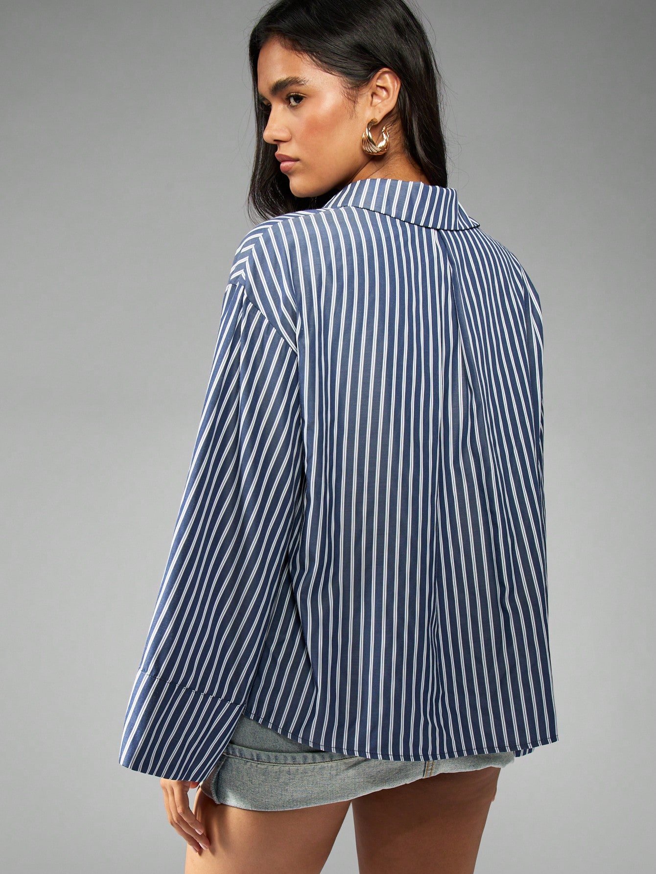 Chemise mkhetta oversize b poignets 3rad