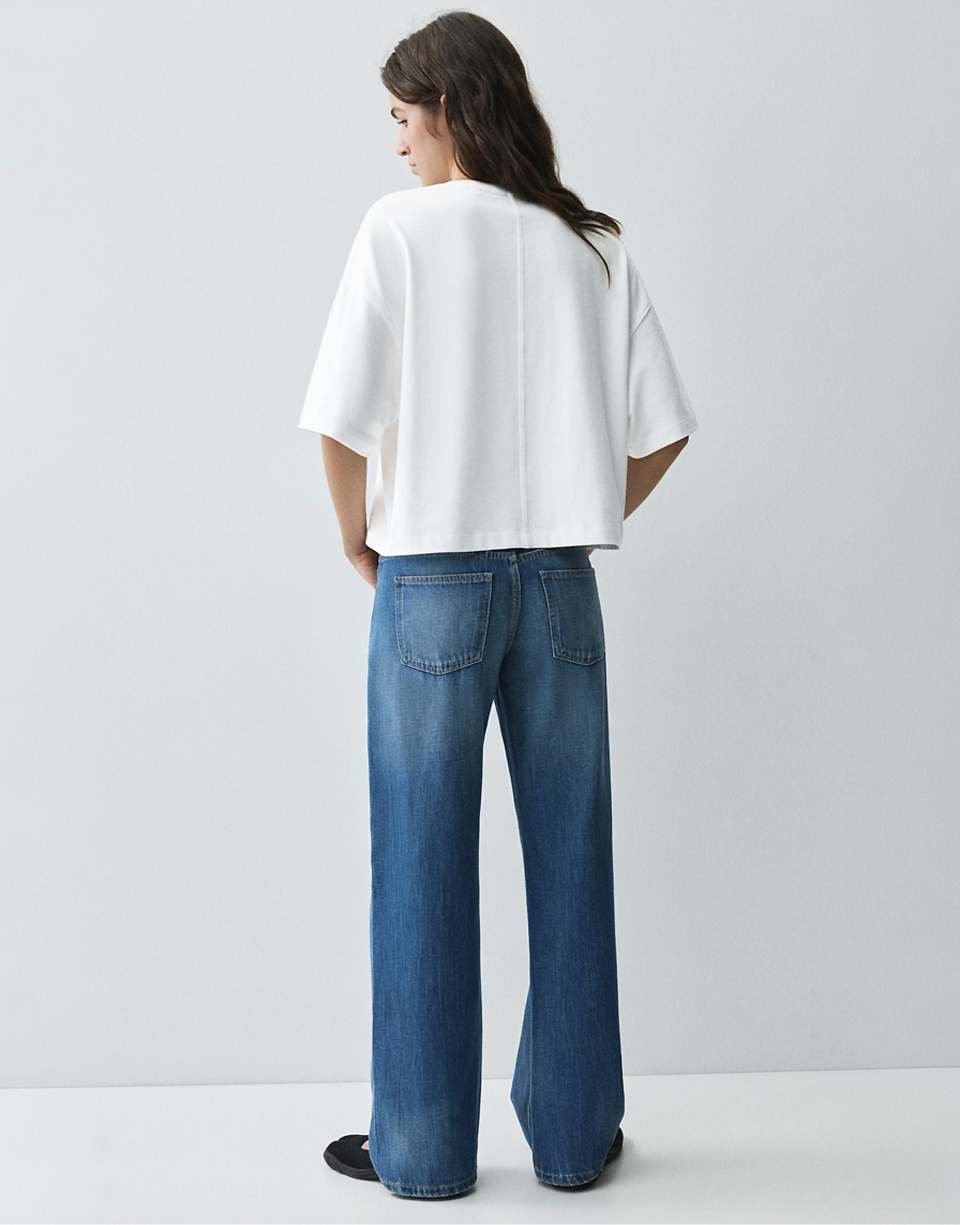 T-shirt coupe carrée b kmam qsar - Byed