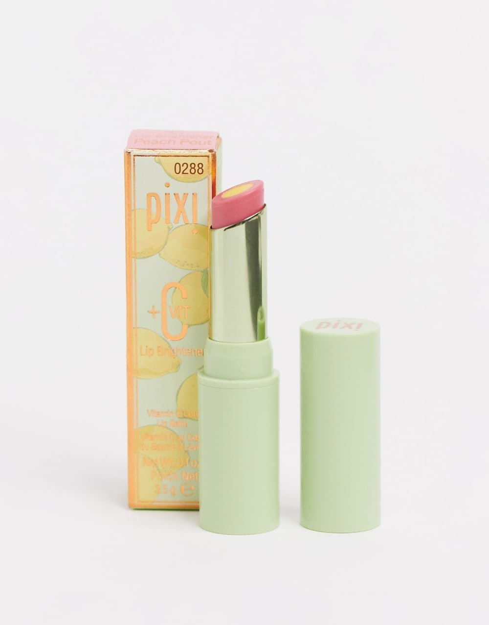 Vitamin C hydrating lip balm - Peach Pout