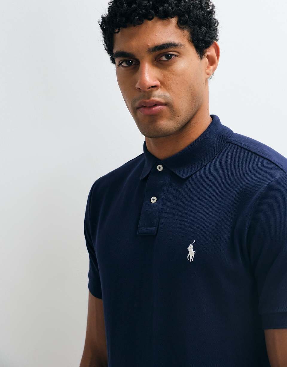 Polo ajusté piqué b logo - Koh7li