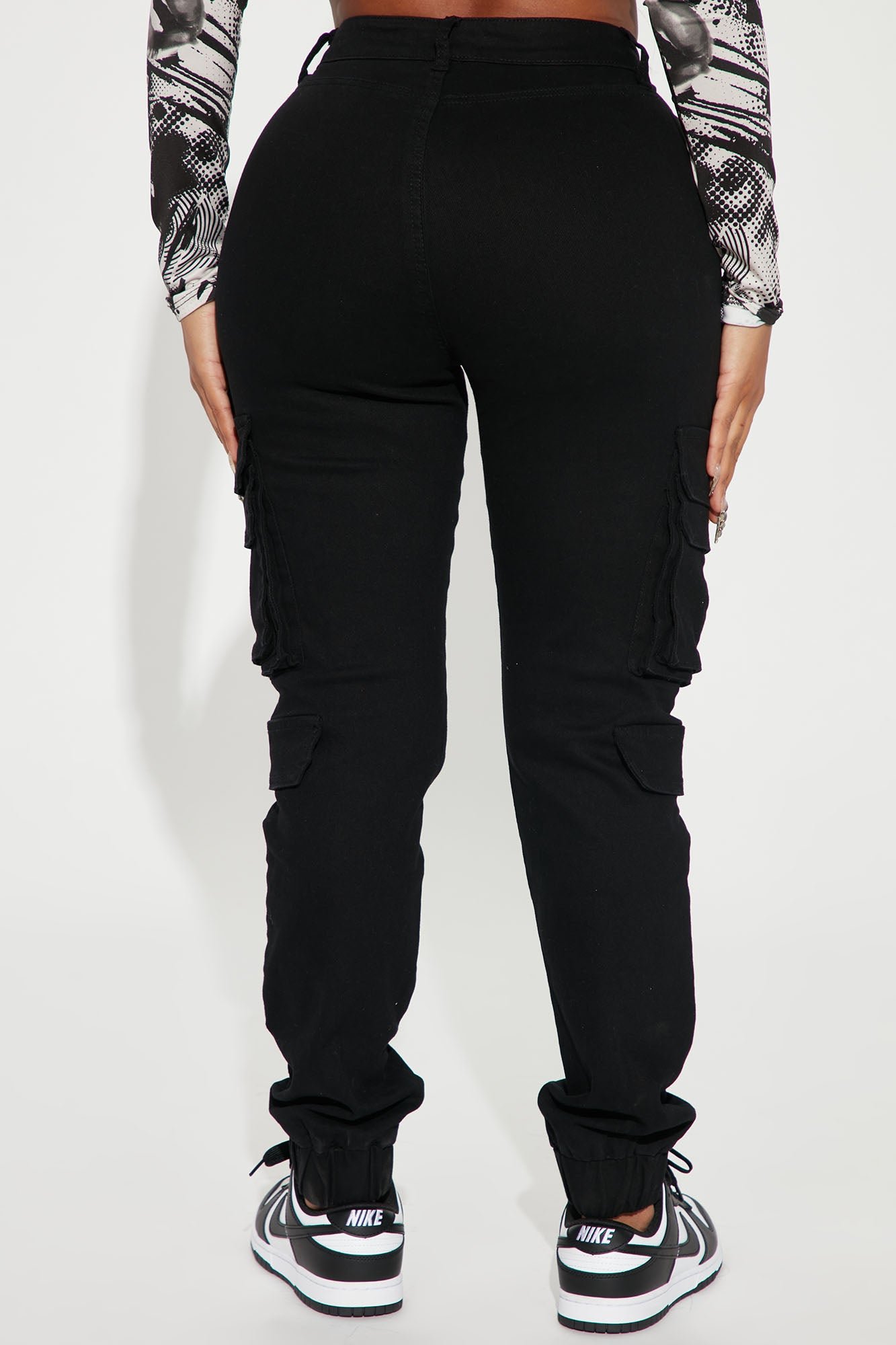 Pantalon de jogging cargo « Good Vibes »