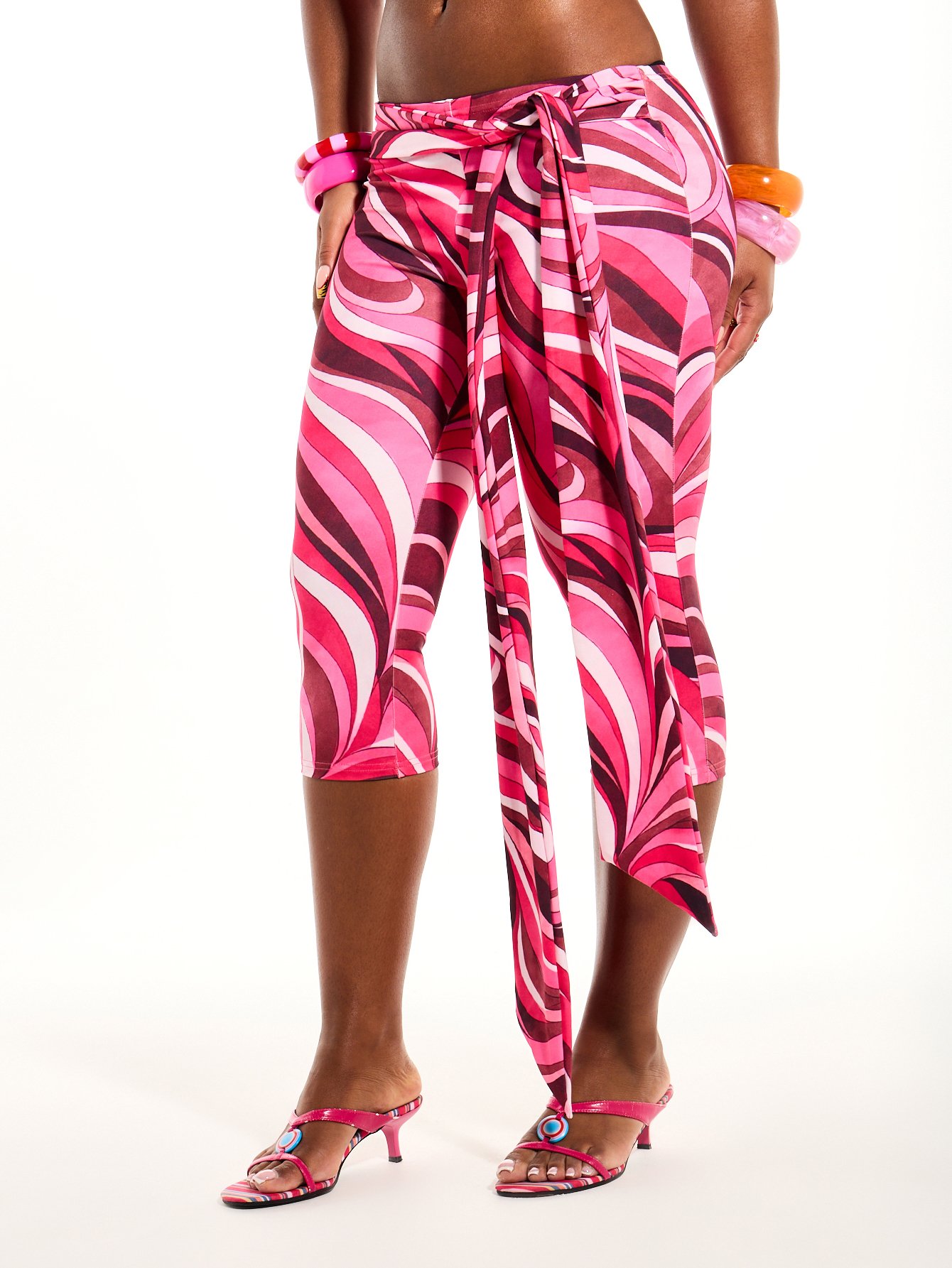 Legging capri imprimé cachemire b fyouka f jnab