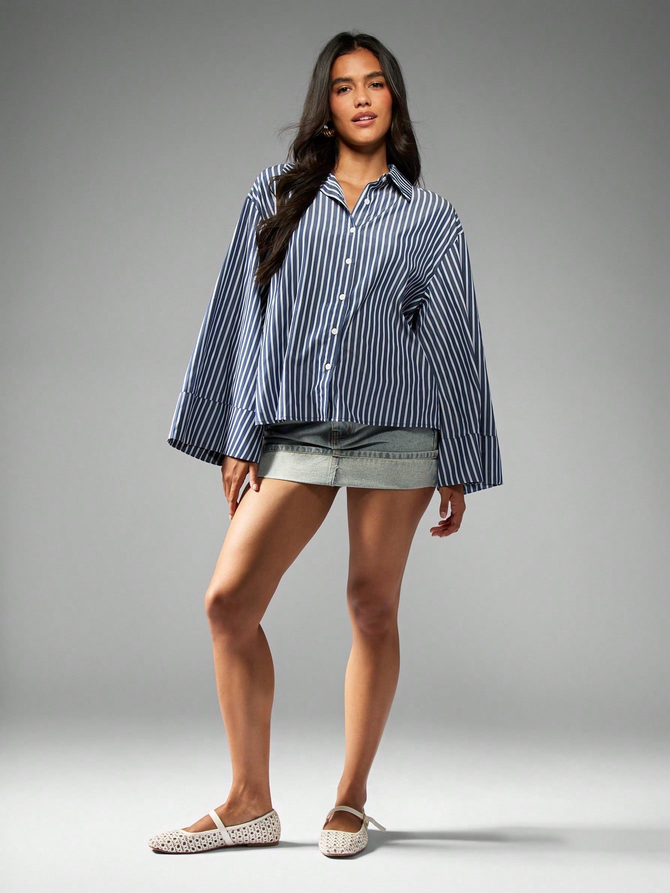 Chemise mkhetta oversize b poignets 3rad