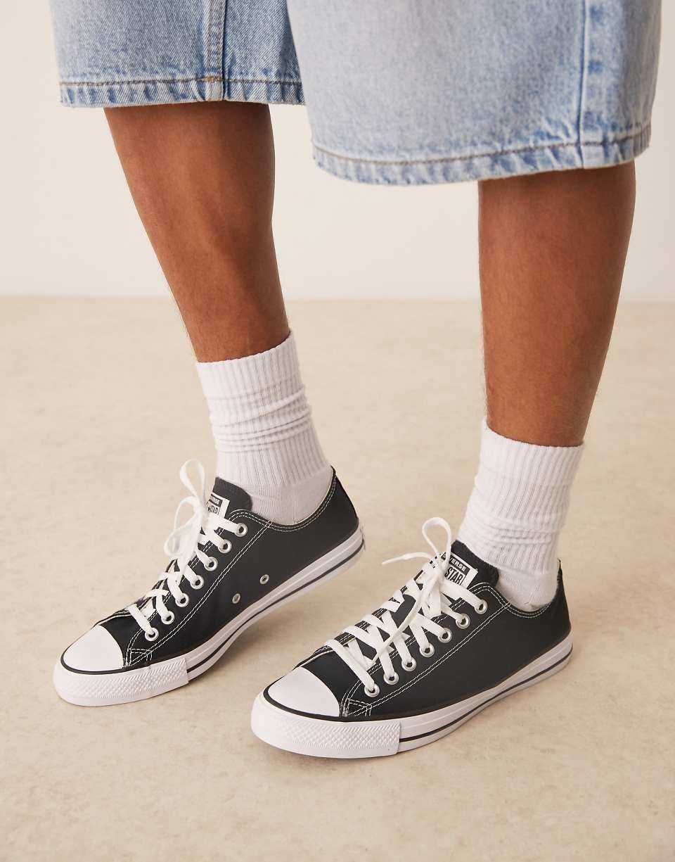 حذاء رياضي Chuck Taylor All Star Ox باللون الأسود