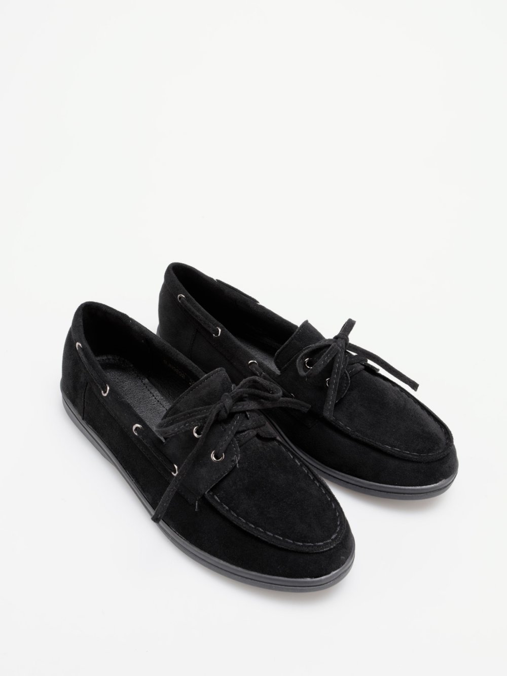 Chaussures bateau suédine b lacets k7el