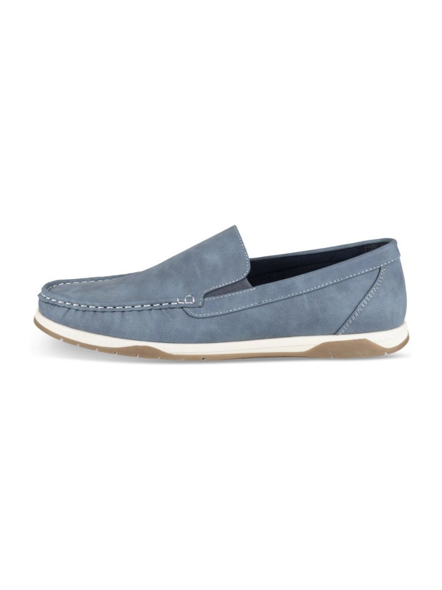 Mocassins b semelle jouj alwan bleu marine