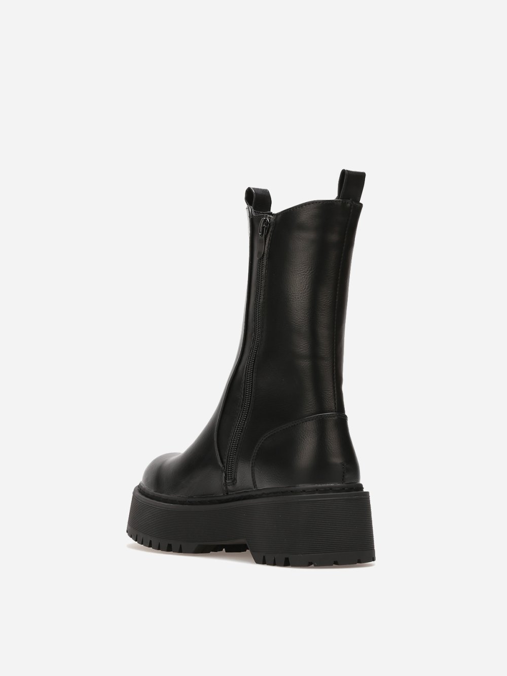 Bottines chelsea 3alyin b plateforme, khal