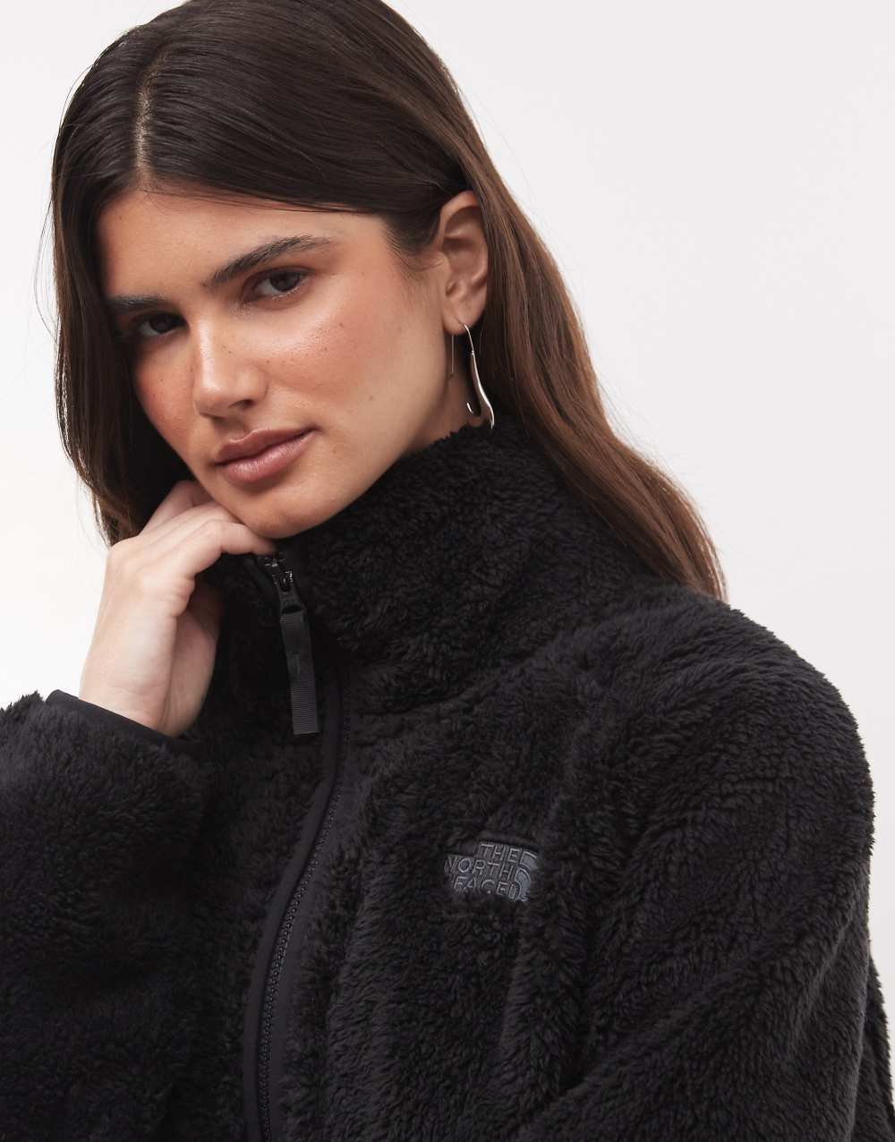 Osito Evolve zip-up fleece jacket in black