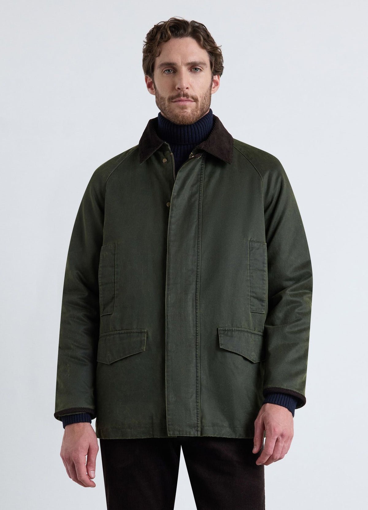 Plain safari jacket