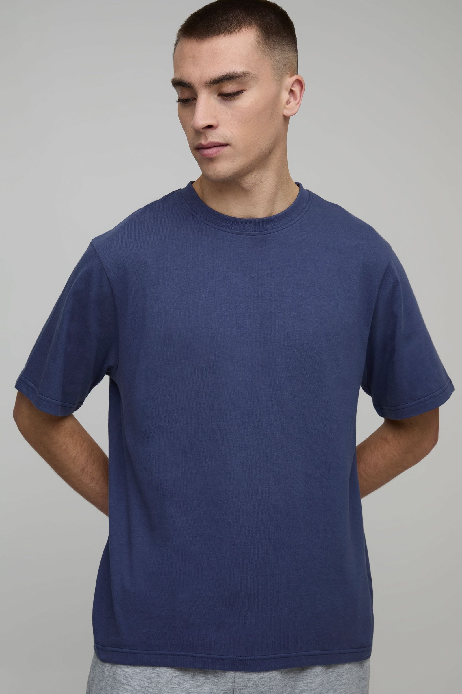 T-shirt Basique À Col Rond Coupe Regular