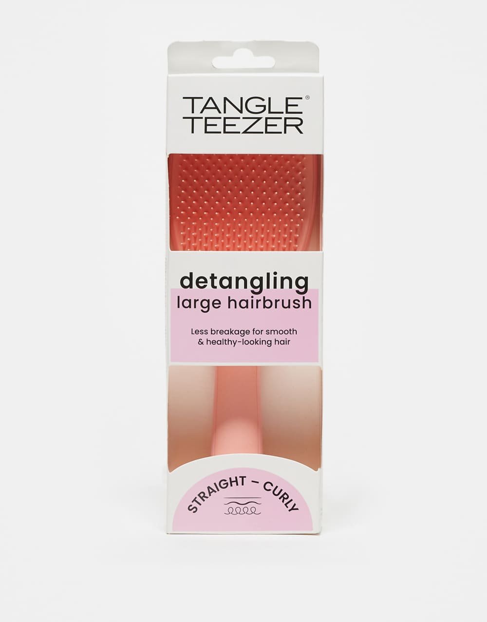 Large detangling brush Ultimate Detangler - Peach glow