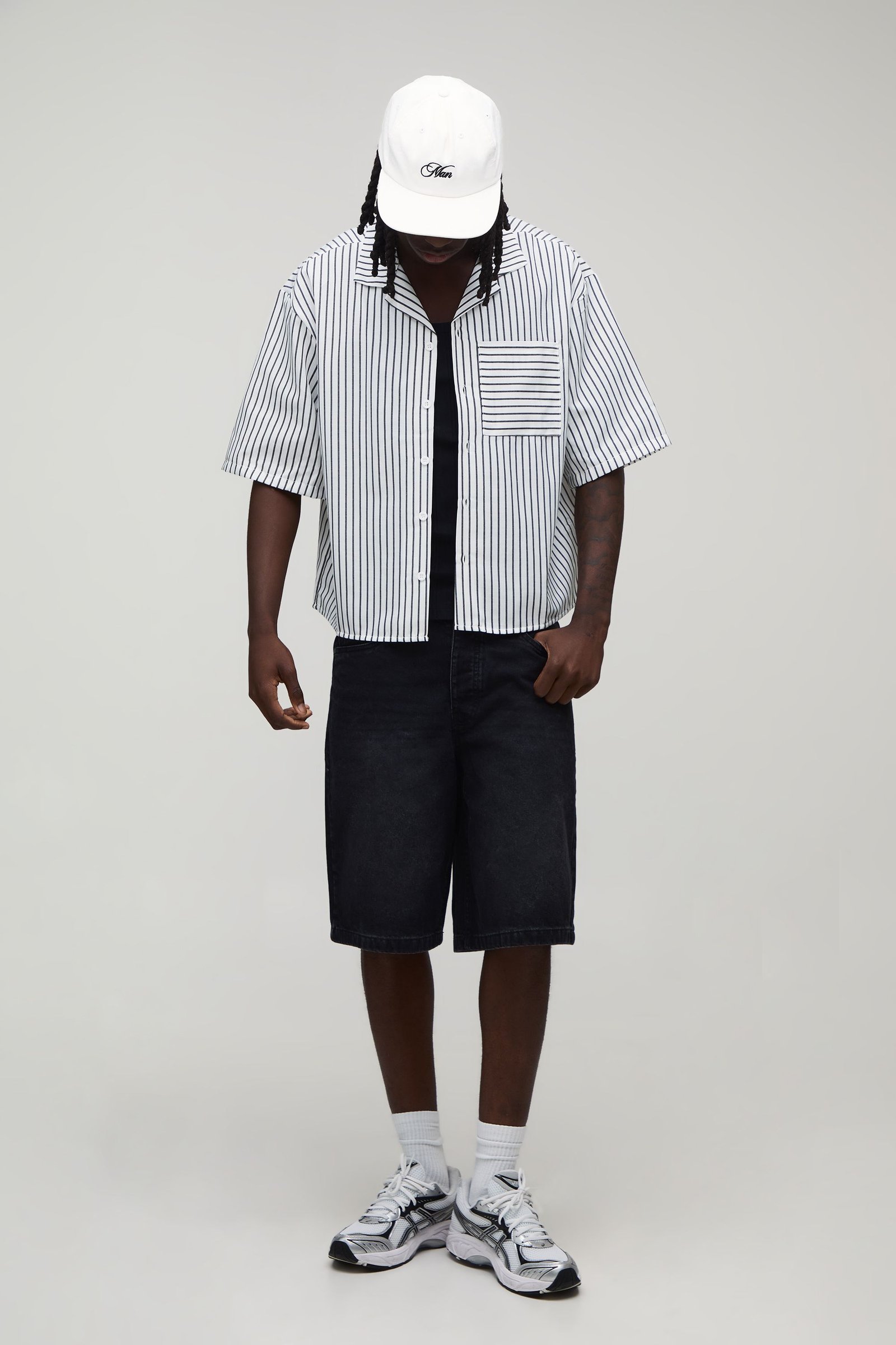Chemise oversize boxy b nss kmam mkhetta