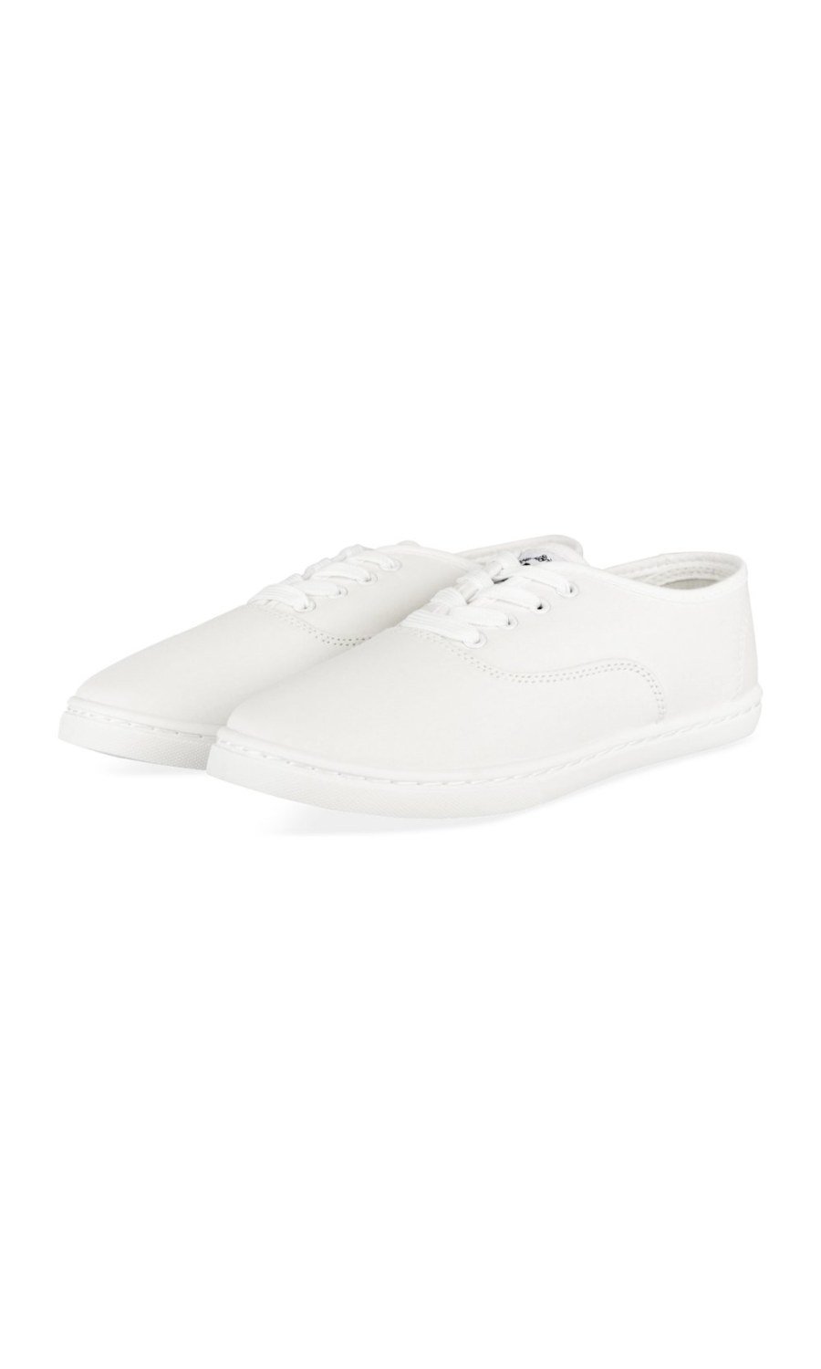 Tennis en toile tout blanc