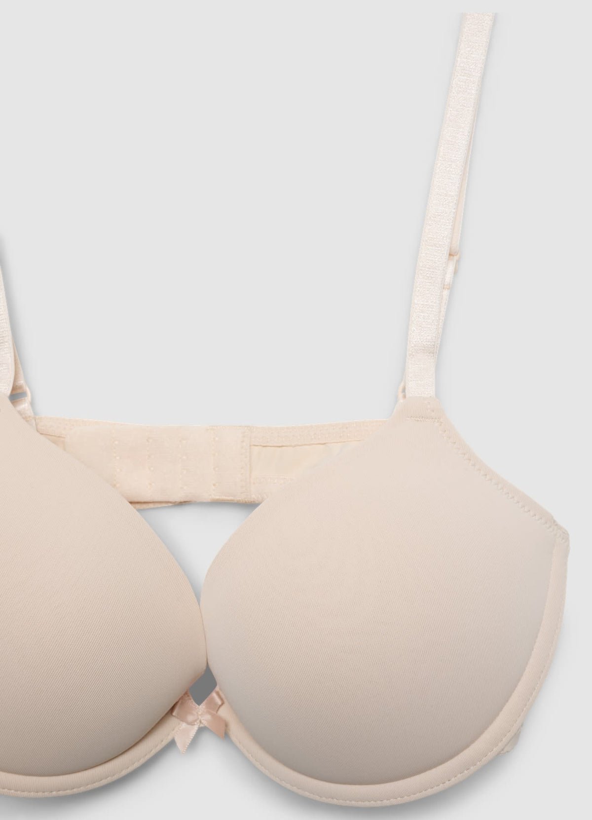 Soutien-gorge push-up rembourré à nœud