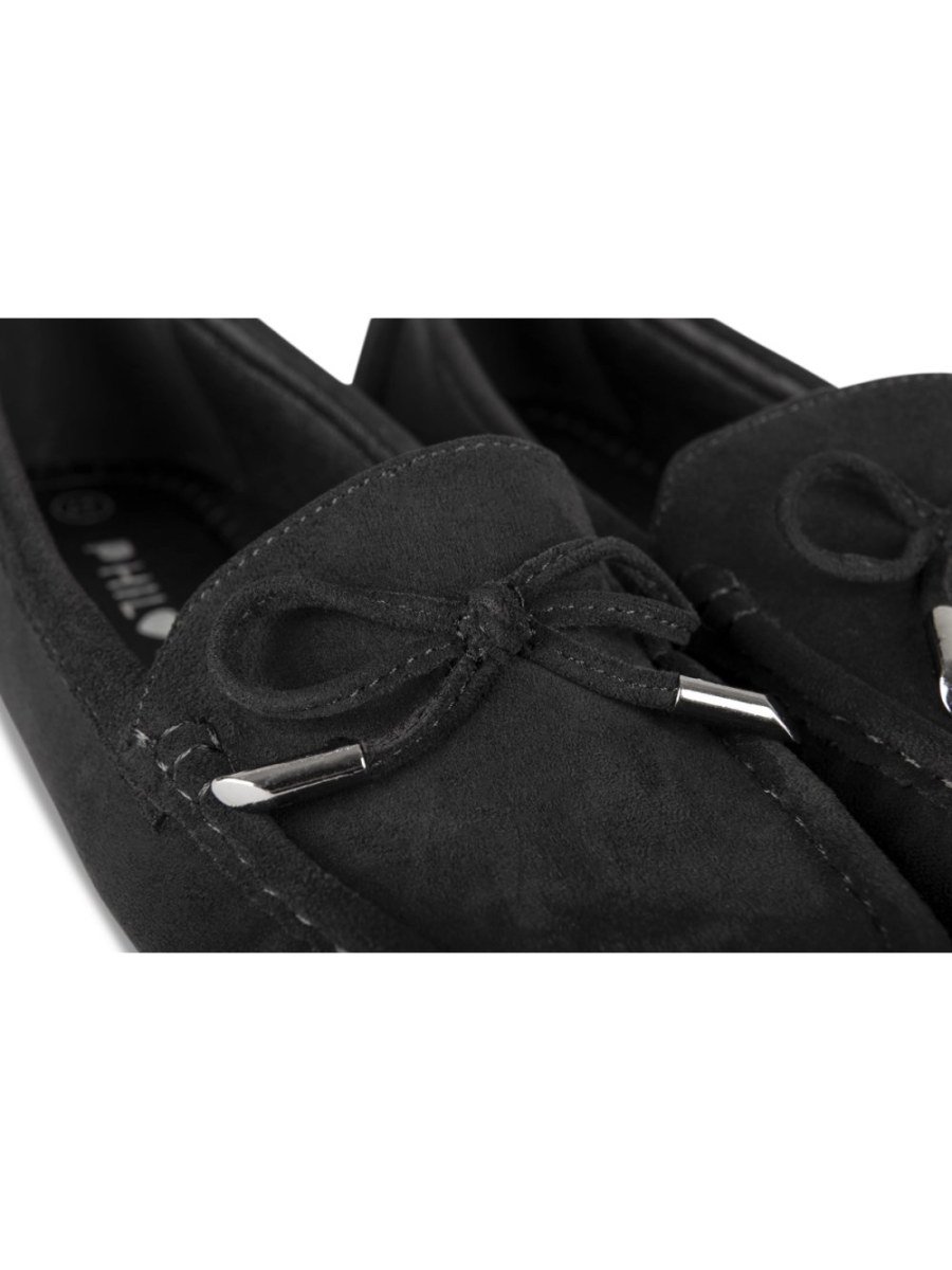 Mocassins suédine k7lin b nœud w œillets