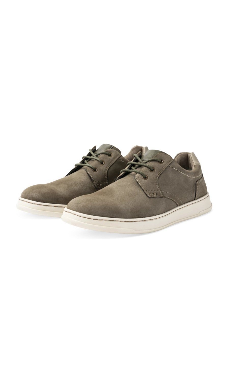 Derbies sport aspect suédine taupe