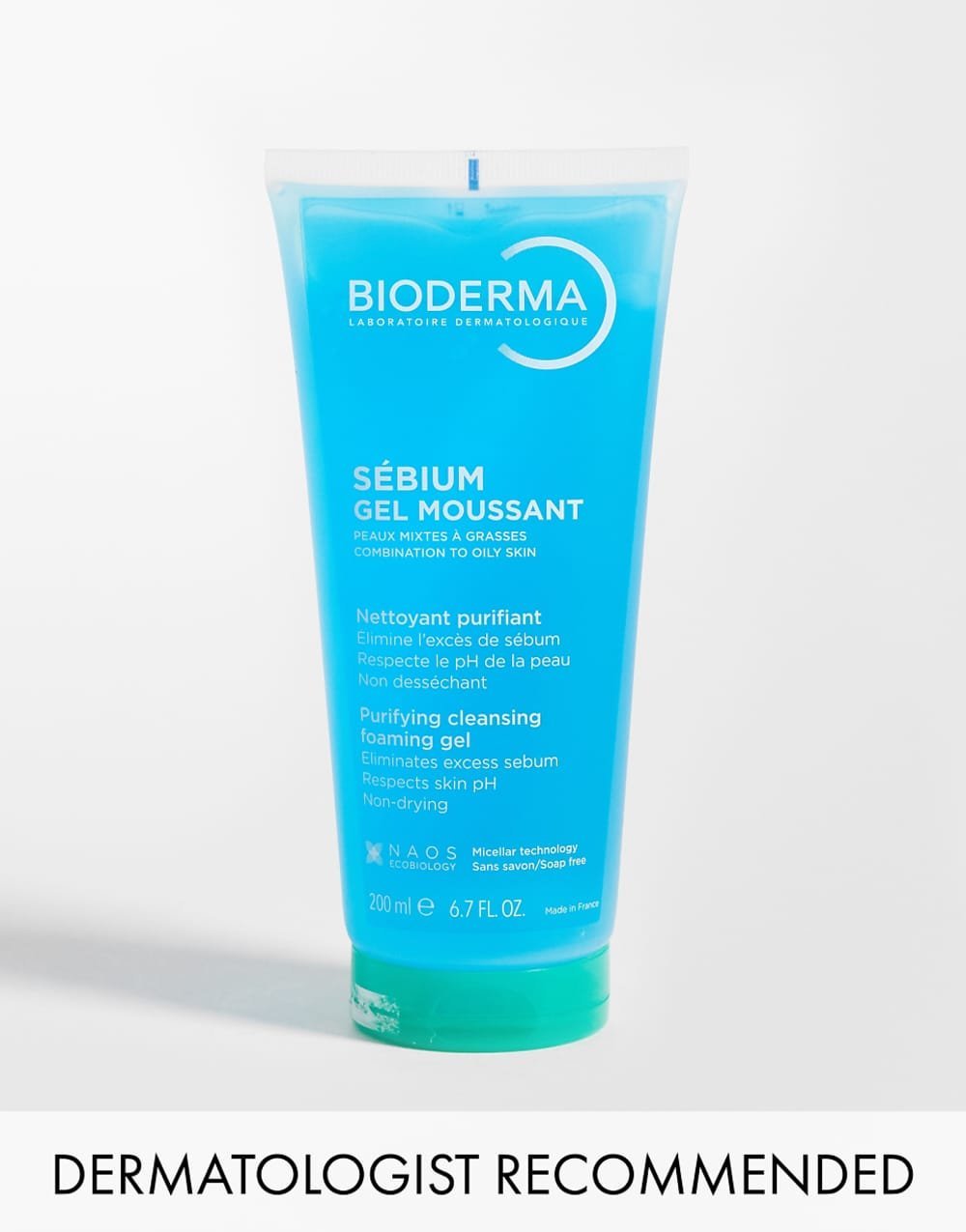 Foaming face gel for oily skin Sébium - 200 ml