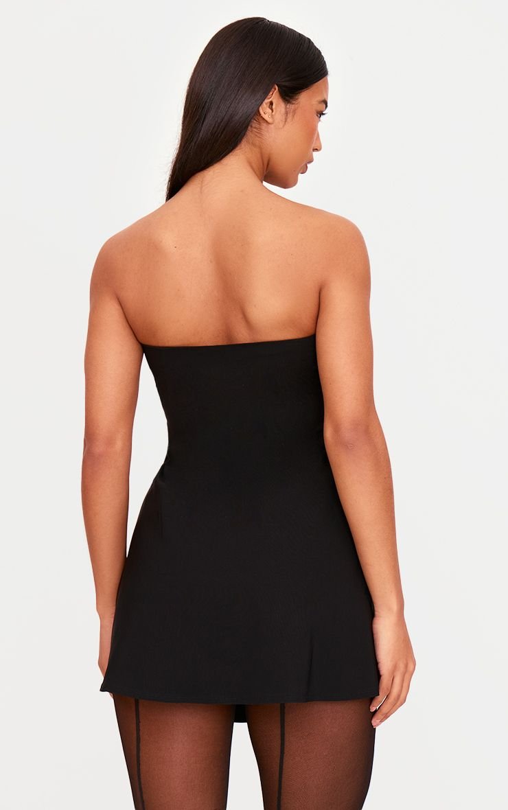 Robe qsira droite bandeau f tissu stretch