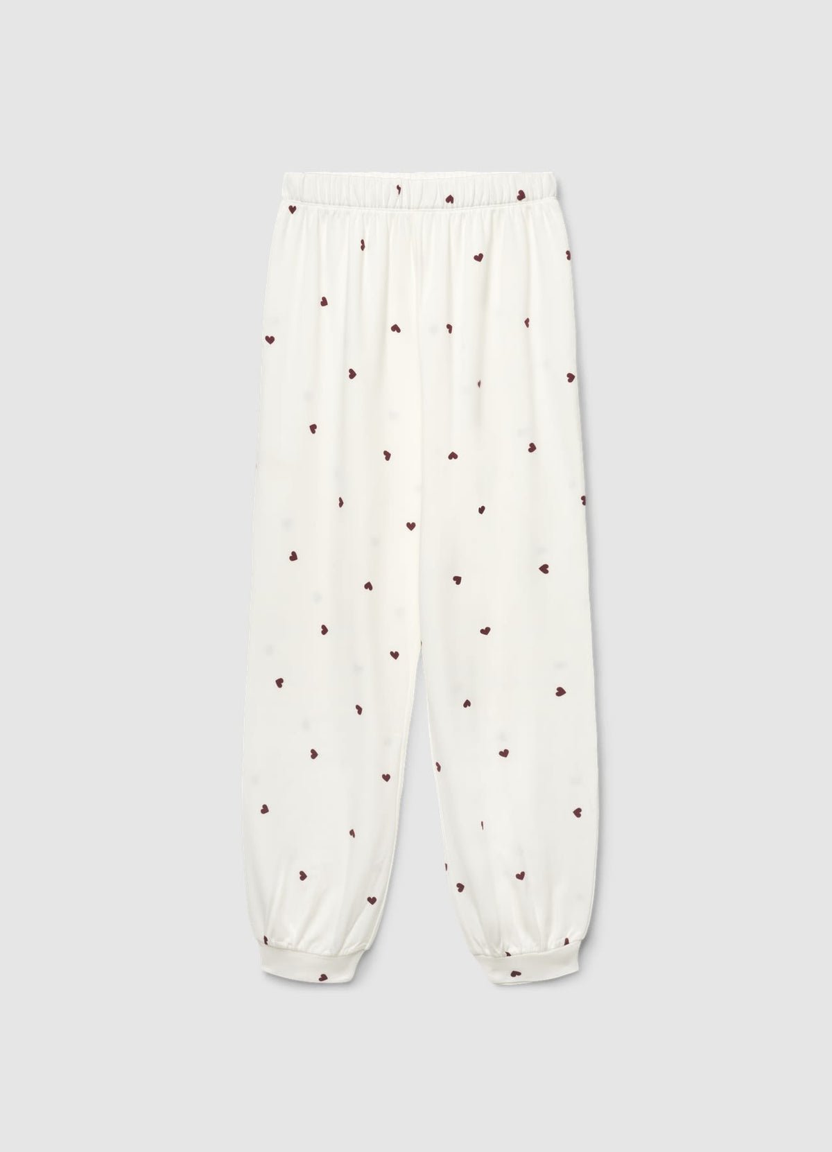 Heart-print pyjama set