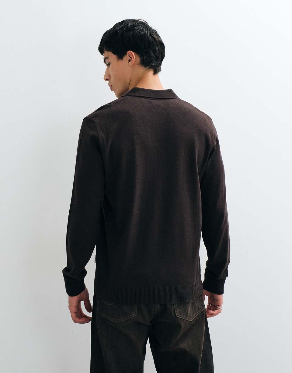 Polo f tricot b kmam twal - Qahwi