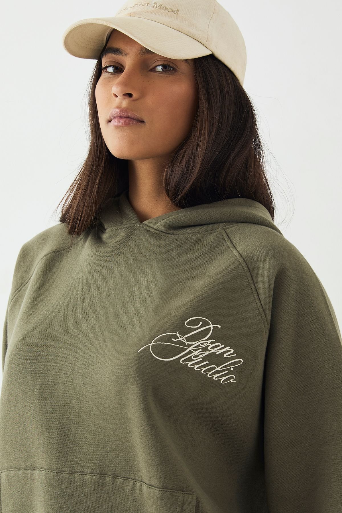 Sweat à capuche oversized DSGN studio script