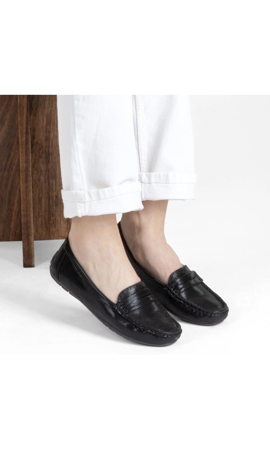 Mocassins kayl9o b bride suédine k7lin