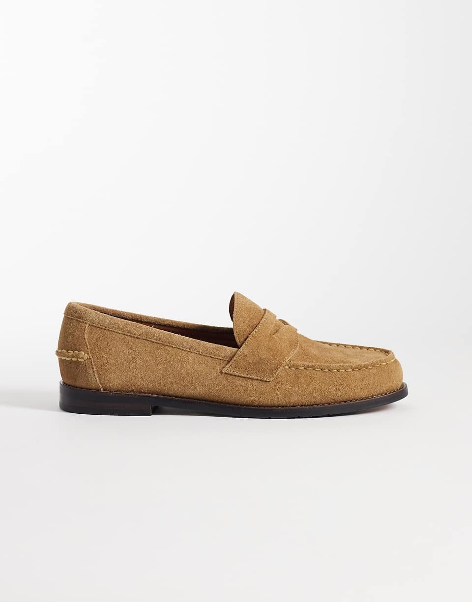 Mocassins en daim - Fauve désert